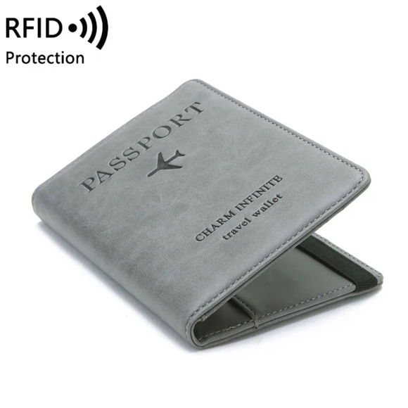 Passport Holder Travel Essentials Passport Wallet RFID Blocking for Men Women US - Picture 3 of 5